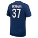 Paris Saint Germain Skriniar 37 Hjemmebanetrøje 2024-25 Fodboldsæt