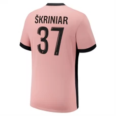 Paris Saint Germain Škriniar 37 Tredjetrøje 2024-25 Fodboldsæt