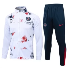 Paris Saint Germain Træningsjakke Sæt 2024-25 - Hvid
