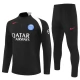 Paris Saint Germain Træningssæt Børn 2025-26 - 1-4 Zip Sort