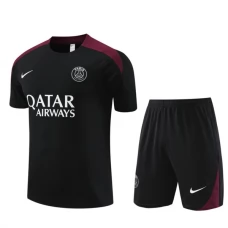 Paris Saint Germain Træningstrøje Sæt 2024-25 - Sort