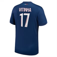 Paris Saint Germain Vitinha 17 Hjemmebanetrøje 2024-25 Fodboldsæt