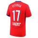 Paris Saint Germain Vitinha 17 Tredjetrøje 2025-26 Fodboldsæt