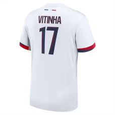 Paris Saint Germain Vitinha 17 Udebanetrøje 2024-25 Fodboldsæt