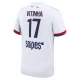 Paris Saint Germain Vitinha 17 Udebanetrøje 2025-26 Fodboldsæt