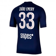 Paris Saint Germain Zaïre-Emery 33 Hjemmebanetrøje 2025-26 Fodboldsæt
