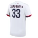 Paris Saint Germain Zaïre-Emery 33 Udebanetrøje 2024-25 Fodboldsæt