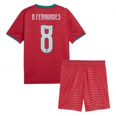 Portugal B.Fernandes 8 VM Hjemmebanetrøje 2026 Børn