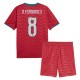 Portugal B.Fernandes 8 VM Hjemmebanetrøje 2026 Børn