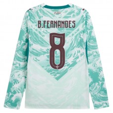 Portugal B.Fernandes 8 VM Udebanetrøje 2026 Langærmet