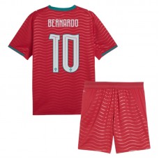 Portugal Bernardo 10 VM Hjemmebanetrøje 2026 Børn