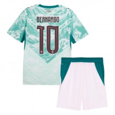 Portugal Bernardo 10 VM Udebanetrøje 2026 Børn