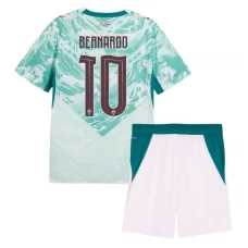 Portugal Bernardo 10 VM Udebanetrøje 2026 Børn
