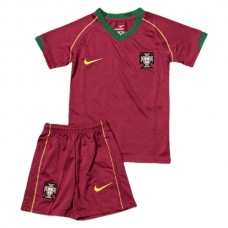 Portugal Børn Hjemmebanetrøje Retro 2006 Fodboldsæt