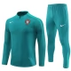 Portugal Børn Træningssæt 2024-25 - 1-4 Zip Grøn
