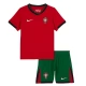 Portugal EM 2024 Børn Hjemmebanetrøje Fodboldsæt