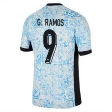 Portugal EM 2024 G.Ramos 9 Udebanetrøje Fodboldsæt