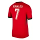Portugal EM 2024 Ronaldo 7 Hjemmebanetrøje Fodboldsæt