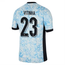 Portugal EM 2024 Vitinha 23 Udebanetrøje Fodboldsæt