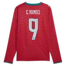 Portugal G.Ramos 9 VM Hjemmebanetrøje 2026 Langærmet