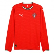 Portugal Hjemmebanetrøje 2025 Langærmet Fodboldsæt