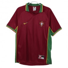 Portugal Hjemmebanetrøje Retro 1998 Fodboldsæt
