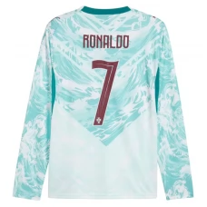 Portugal Ronaldo 7 VM Udebanetrøje 2026 Langærmet