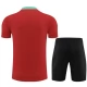 Portugal Træningstrøje Sæt Børn 2024-25 - Shorts Dark Rød