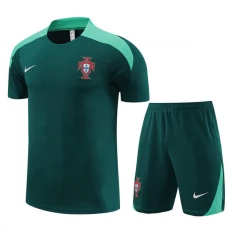 Portugal Træningstrøje Sæt Børn 2024-25 - Shorts Grøn