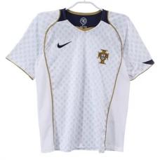 Portugal Udebanetrøje Retro 2004 Fodboldsæt