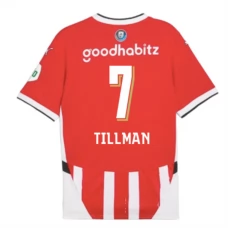 PSV Eindhoven Tillman 7 Hjemmebanetrøje 2024-25 Fodboldsæt