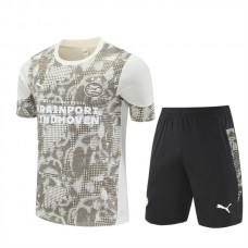 PSV Eindhoven Trænings T-shirt Sæt 2025-26 - Shorts Gul