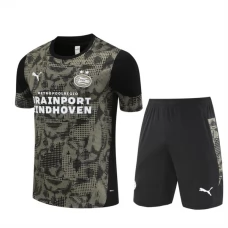 PSV Eindhoven Trænings T-shirt Sæt 2025-26 - Shorts Sort