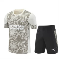 PSV Eindhoven Trænings T-shirt Sæt Børn 2025-26 - Shorts Gul
