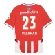 PSV Eindhoven Veerman 23 Hjemmebanetrøje 2024-25 Fodboldsæt