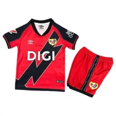 Rayo Vallecano Børn Udebanetrøje 2025-26 Fodboldsæt