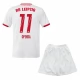 RB Leipzig Børn Openda 11 Hjemmebanetrøje 2025-26 Fodboldsæt