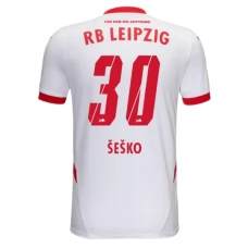 RB Leipzig Šeško 30 Hjemmebanetrøje 2024-25 Fodboldsæt