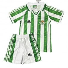 Real Betis Balompié Børn Hjemmebanetrøje Retro 1995-97 Fodboldsæt