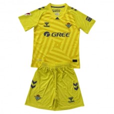 Real Betis Balompié Børn Målmand Hjemmebanetrøje 2025-26 Fodboldsæt