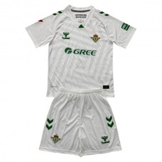 Real Betis Balompié Børn Målmand Udebanetrøje 2025-26 Fodboldsæt