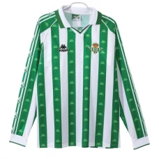 Real Betis Balompié Hjemmebanetrøje Retro 1995-97 Langærmet Fodboldsæt