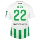 Real Betis Balompié Isco 22 Hjemmebanetrøje 2023-24 Fodboldsæt