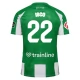Real Betis Balompié Isco 22 Hjemmebanetrøje 2025-26 Fodboldsæt