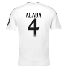 Real Madrid Alaba 4 Hjemmebanetrøje 2024-25 Fodboldsæt