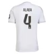 Real Madrid Alaba 4 Hjemmebanetrøje 2025-26 Fodboldsæt