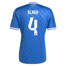 Real Madrid Alaba 4 Tredjetrøje 2025-26 Fodboldsæt