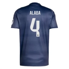Real Madrid Alaba 4 Udebanetrøje 2025-26 Fodboldsæt