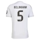 Real Madrid Bellingham 5 Hjemmebanetrøje 2025-26 Fodboldsæt