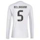 Real Madrid Bellingham 5 Hjemmebanetrøje 2025-26 Langærmet Fodboldsæt